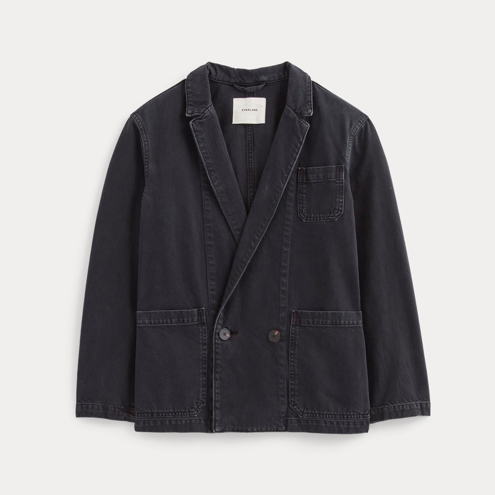 Everlane Denim Chore Blazer
